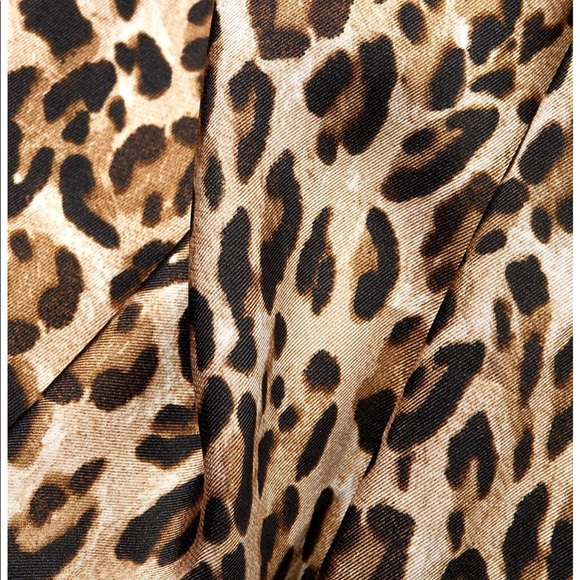 Brand New! Donna Karan Leopard Print Dress Size 8 - Picture 8 of 13